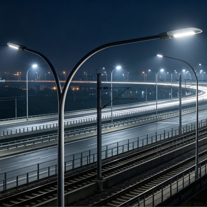 Steel Street Lighting Pole 1
