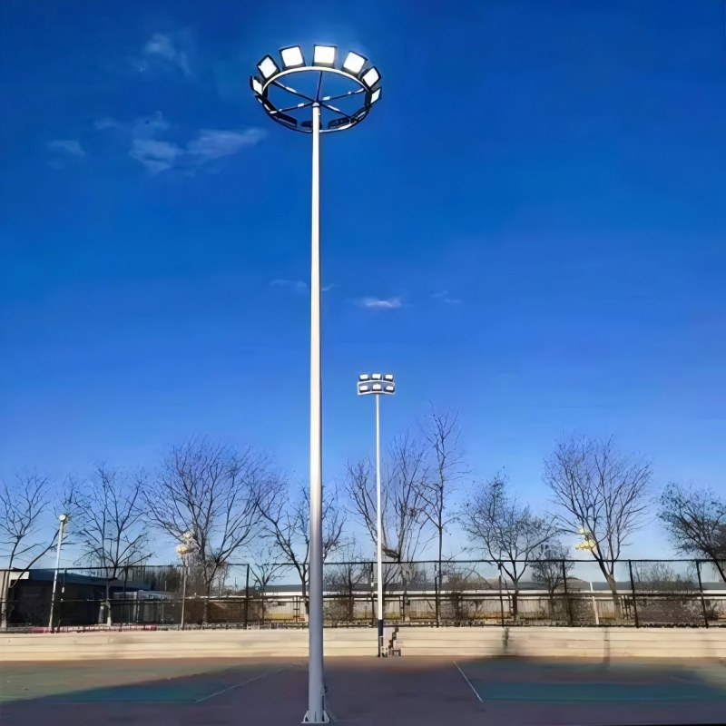 steel flood lighting pole