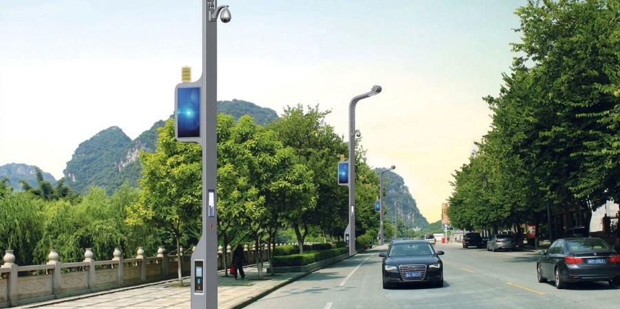 steel poles for urban smart city lighting1