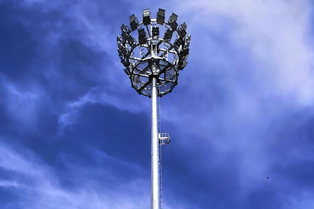 What are common problems with high mast lights