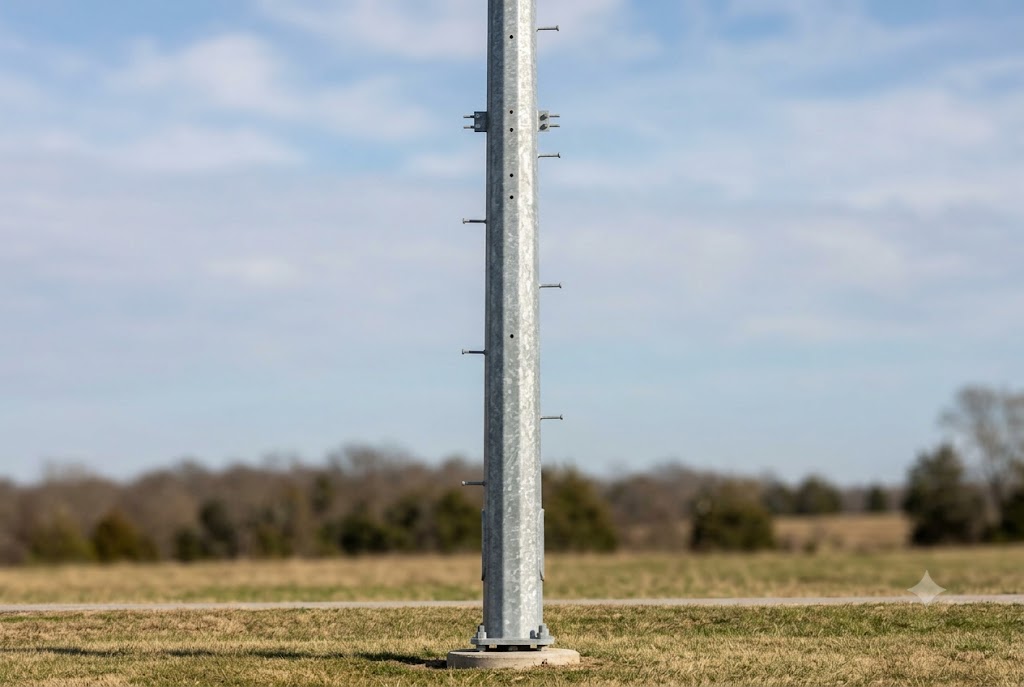galvaniz pole