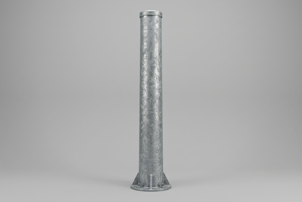 galvanized pole