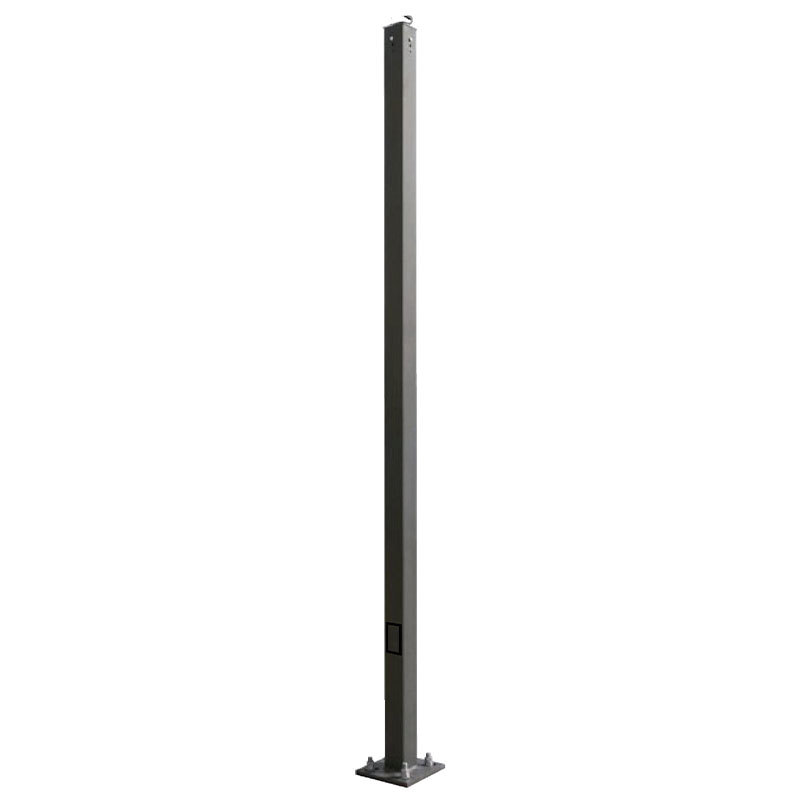 Square steel Light Pole