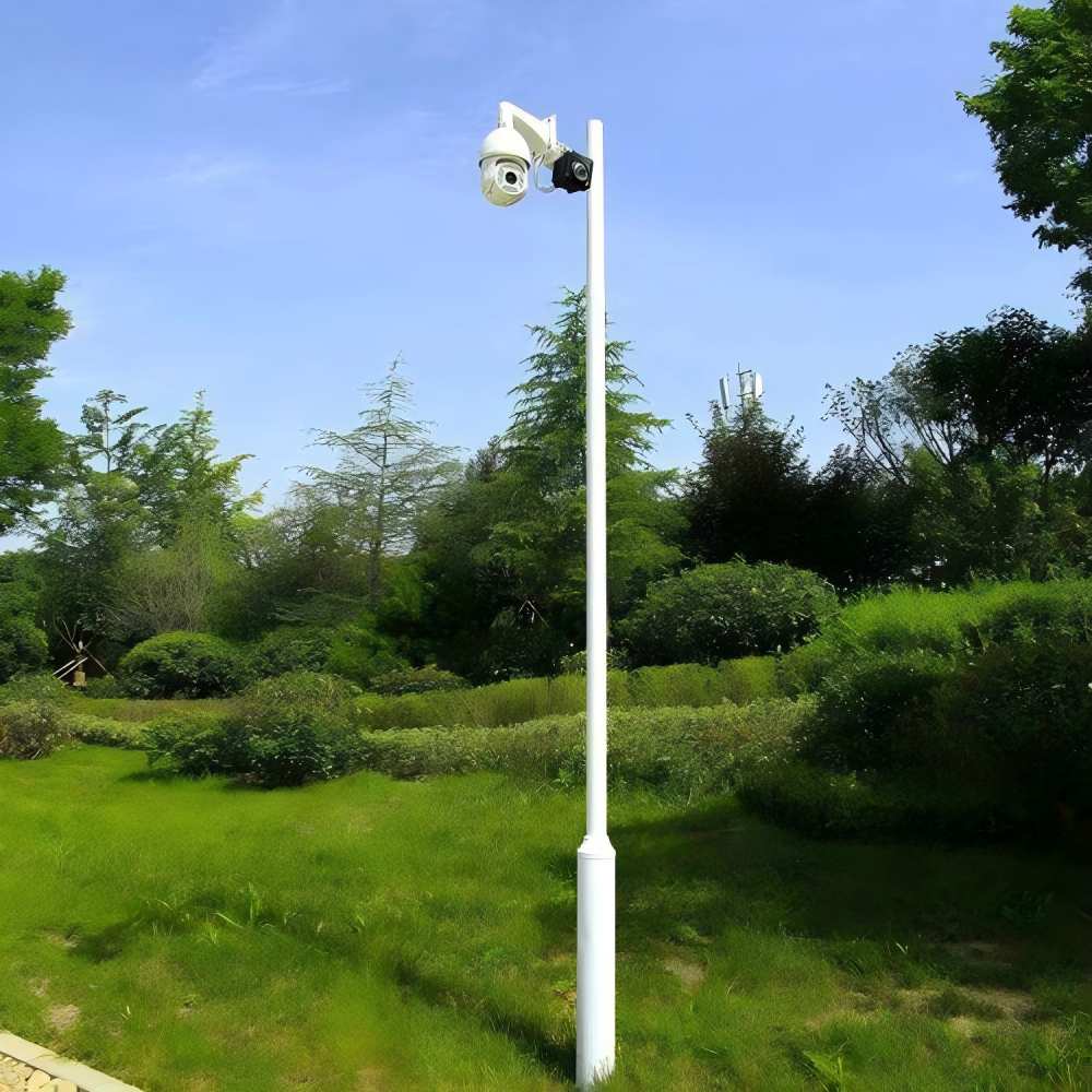 steel cctv pole