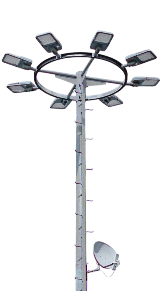 steel poles