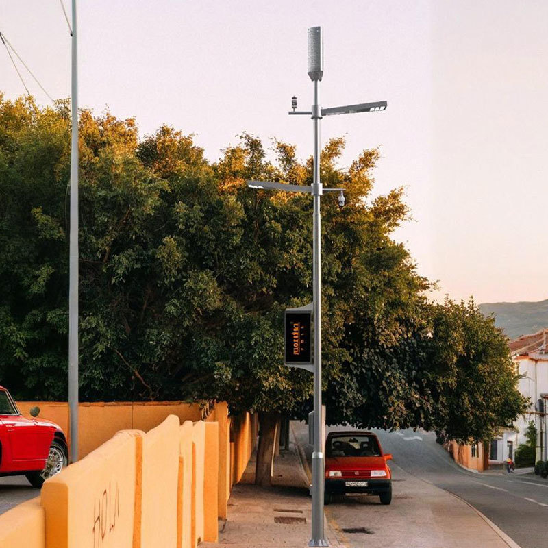 steel smart lighting pole