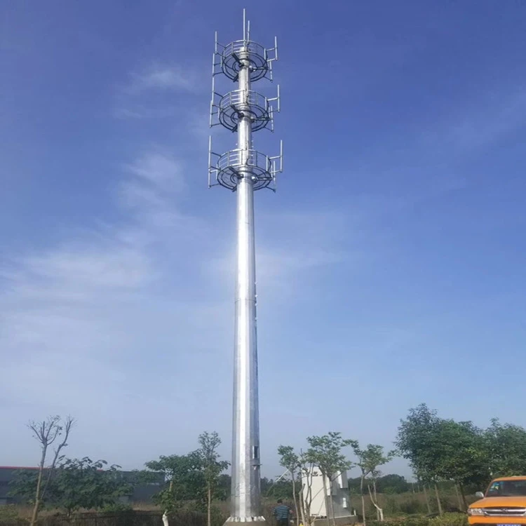 steel telecommunication pole