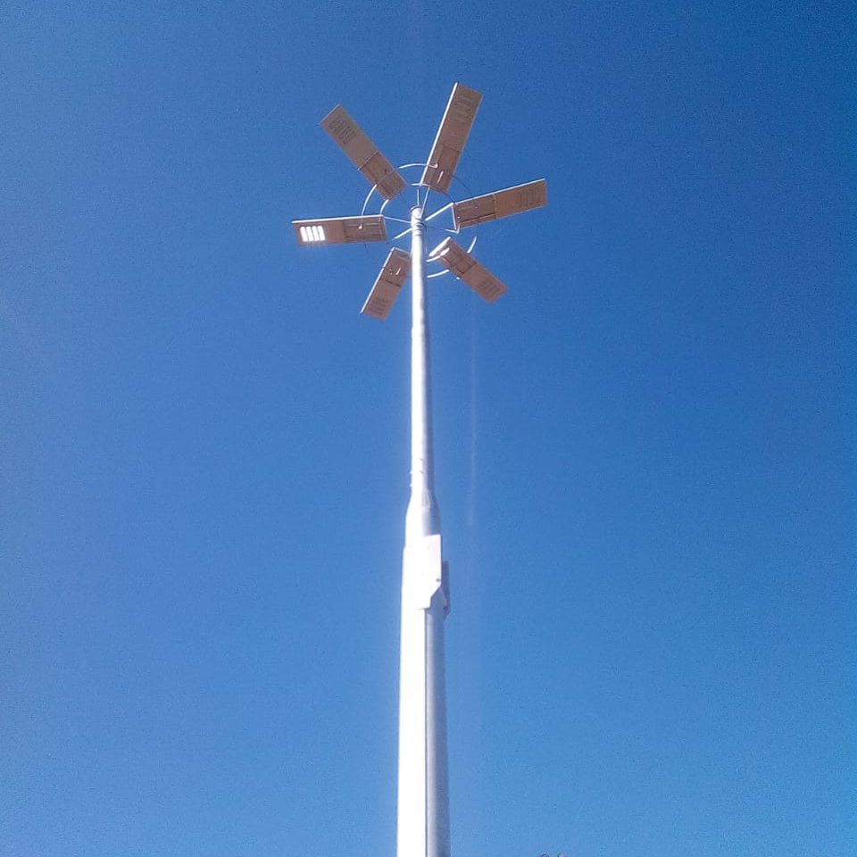 Hinged Mast Pole