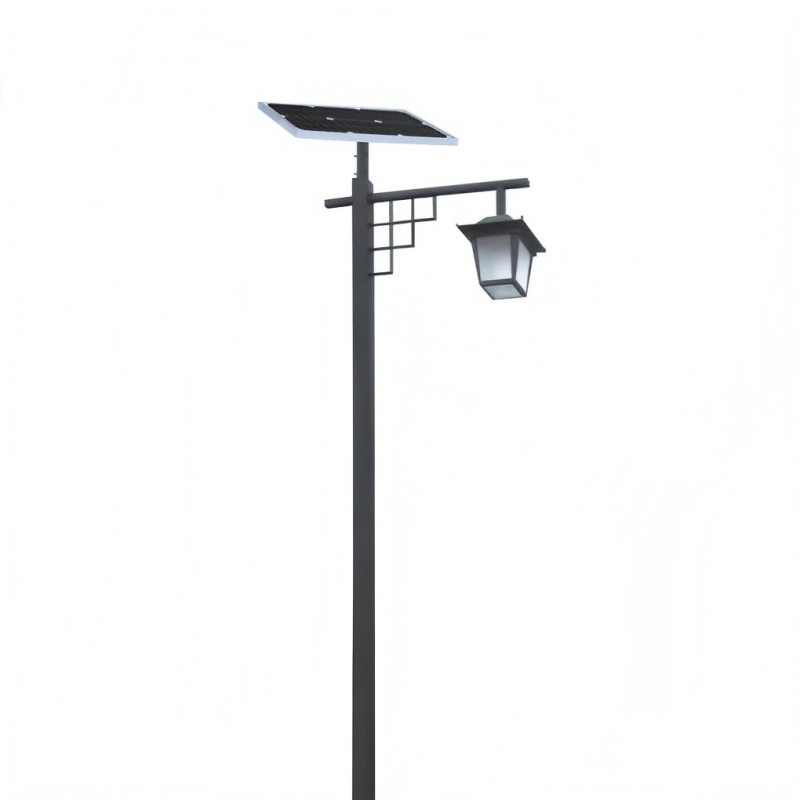 decorative solar light poles