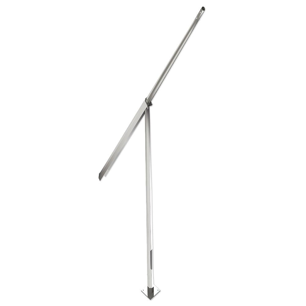 octagonal hinged light pole