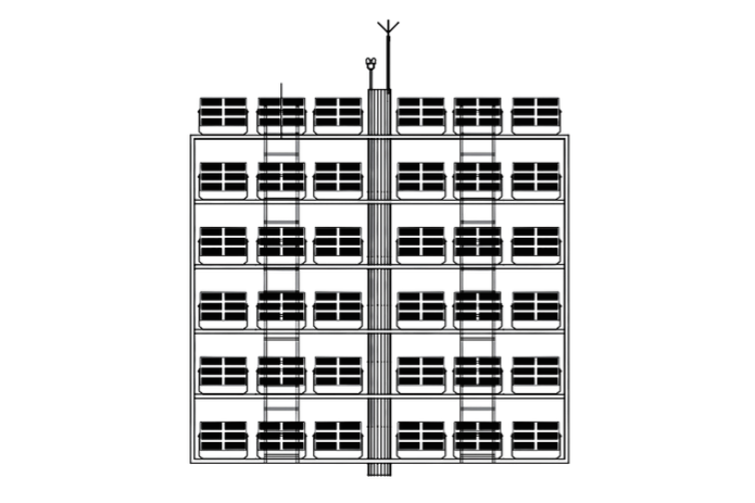 core components of our stadium lighting pole