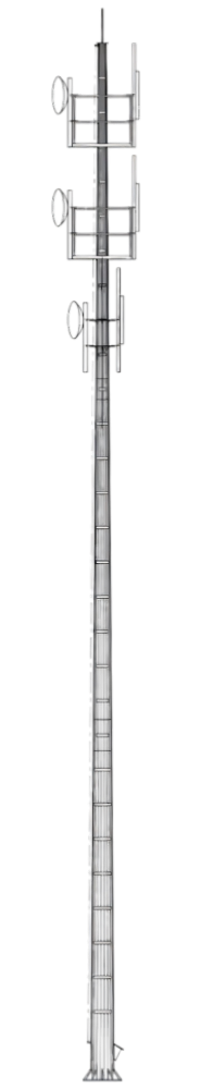 monopole telecom towers