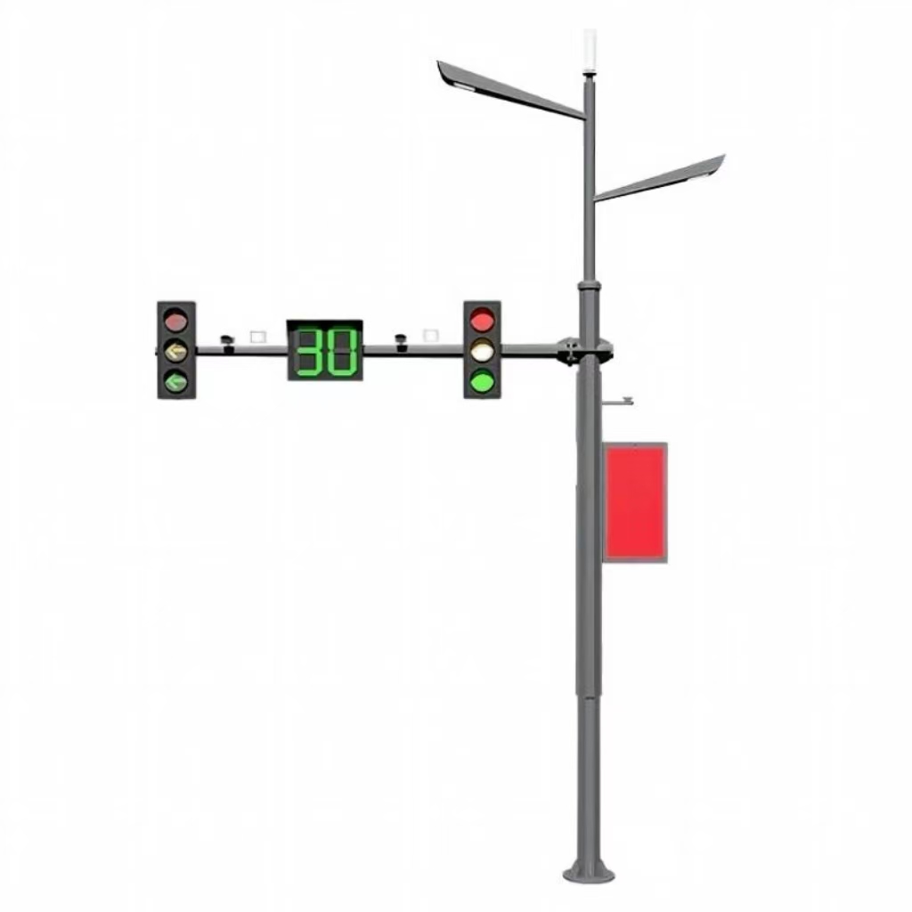 smart traffic light poles​