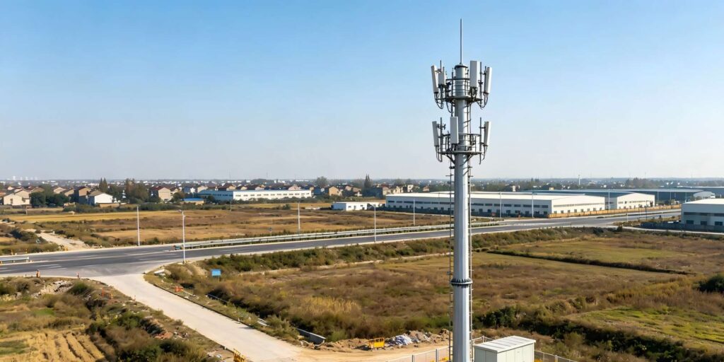 telecom monopole for 4G 5G network expansion projects