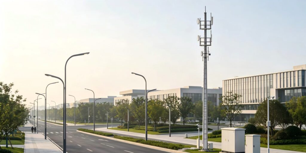 telecom monopole for smart city infrastructure deployment