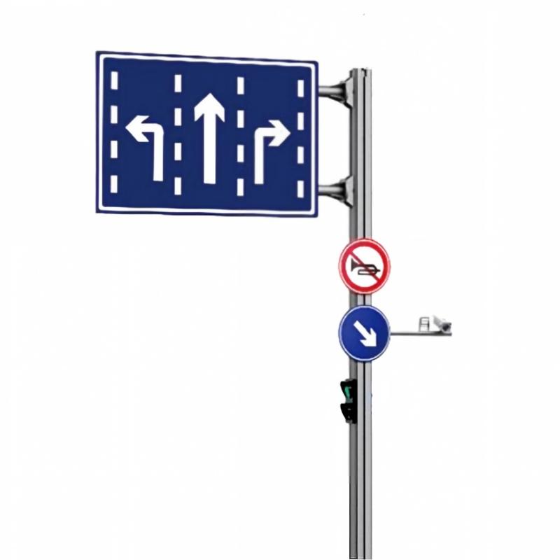 traffic sign poles